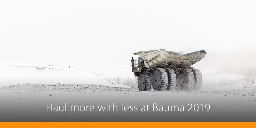 MetsoOfficial's tweet photo. In less than a week, we will reveal how you can lower your hauling OPEX by minimizing maintenance and maximizing payload. Visit Metso at #bauma2019 #HaulMoreWithLess. https://t.co/vGzUjsHzKA #mining #aggregates #MetsoBauma https://t.co/vnGS9Thu9S