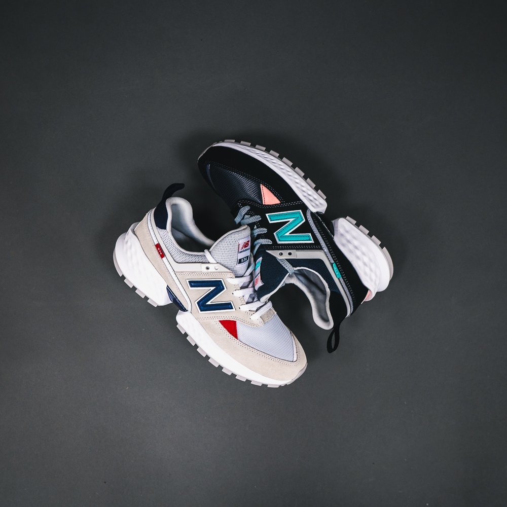 new balance 574 sport nimbus cloud with white