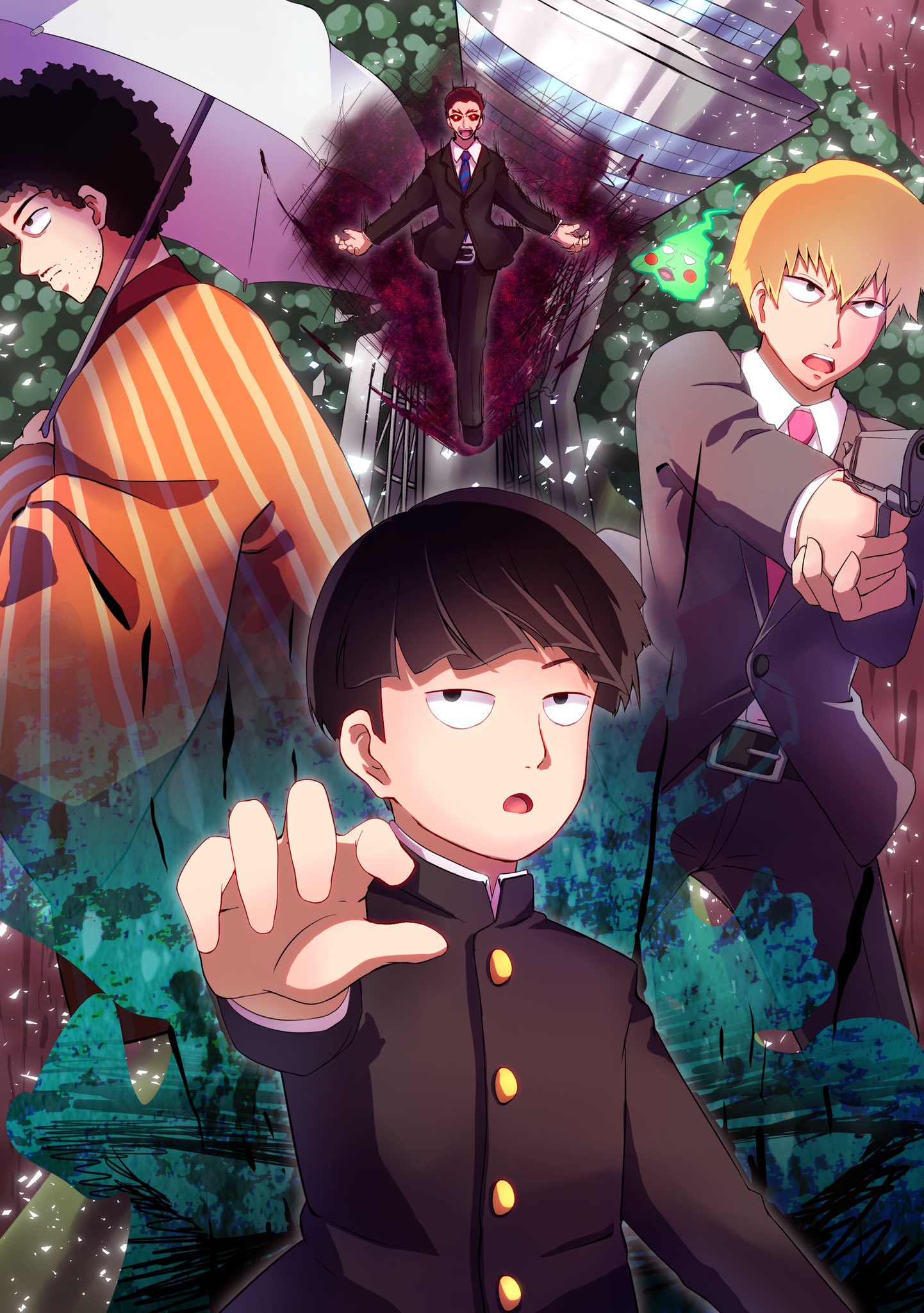 伊藤節生 モブサイコ100 最終回ご視聴頂きありがとうございました 終わってしまった そんな気持ちです でもでも ラストに発表があった通りovaですってよ 二期はひとまずおしまいですが またモブサイコの世界で皆様とお会いするのが楽しみ