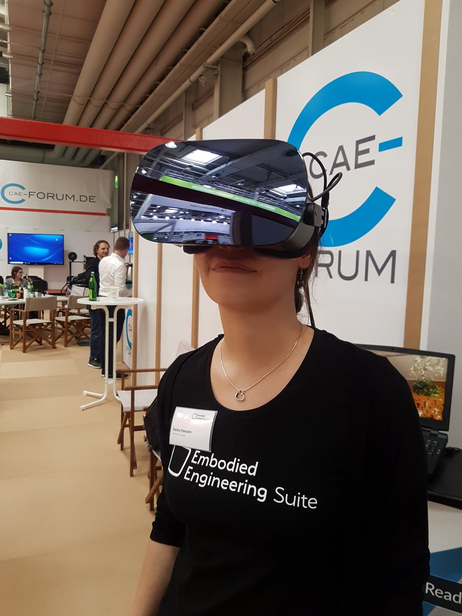 farinity's tweet photo. The second great HMD today: @varjodotcom with two blending displays for stunning clarity and really accurate eye tracking. #HM19 https://t.co/K1tFzi4YKO