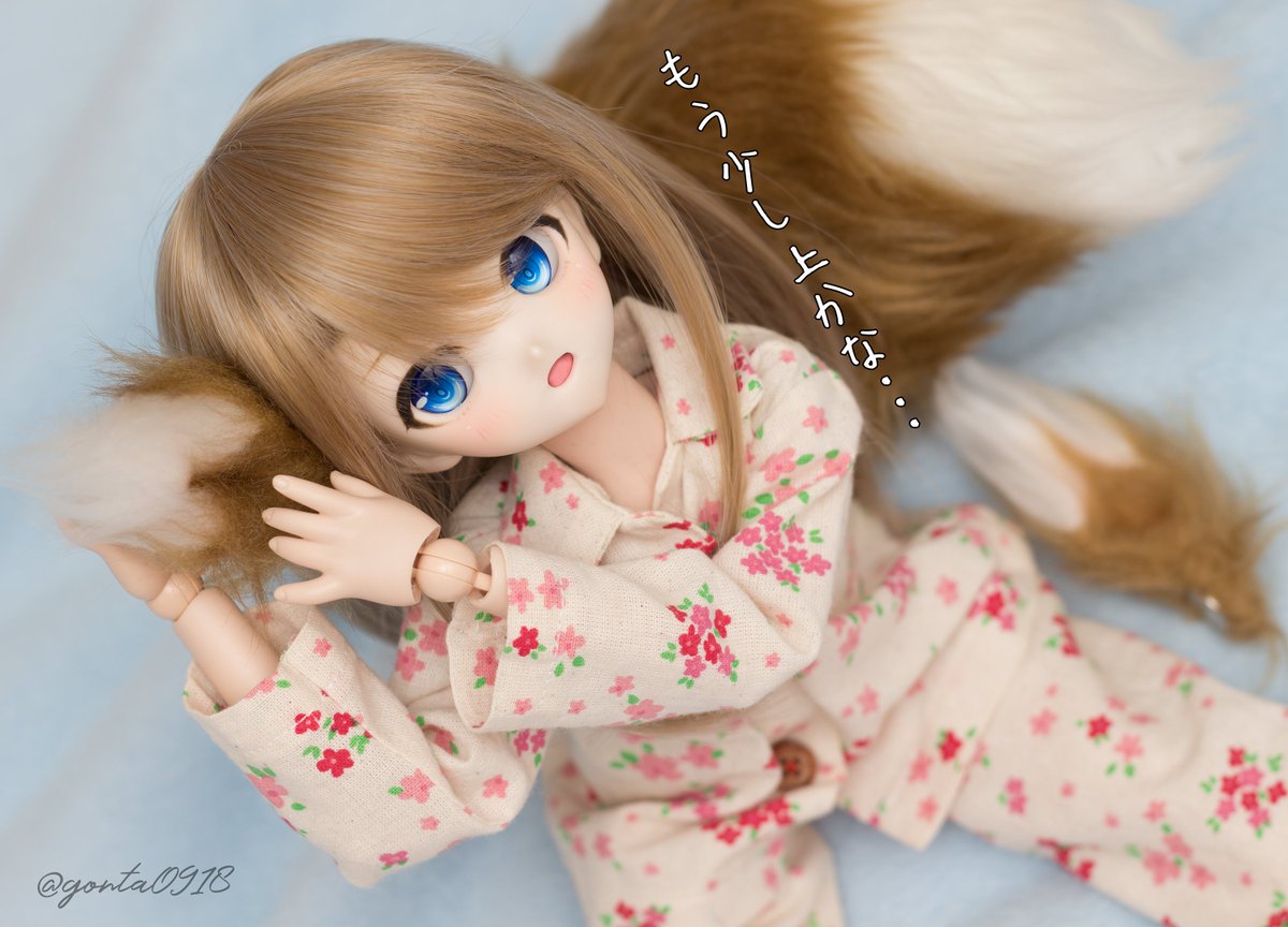 ごんた ドールでエイプリルフール 深夜のドール撮影60分一本勝負 4 1お題 いじる ごんた みやびー 60分勝負撮るよー みやび 耳つけてるからちょっと待つの