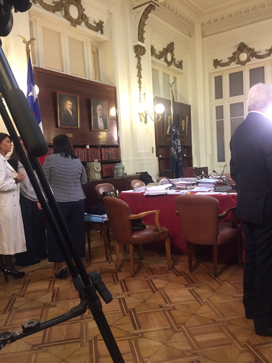 CIFAG's tweet photo. Suspendida por falta de quórum la sesión de la Comisión Unida de Agricultura y Medio Ambiente del @Senado_Chile que revisa proyecto del ley del Servicio Nacional Forestal. Lamentamos la poca prioridad que se le da a este importante tema. https://t.co/sa5AegvV8R
