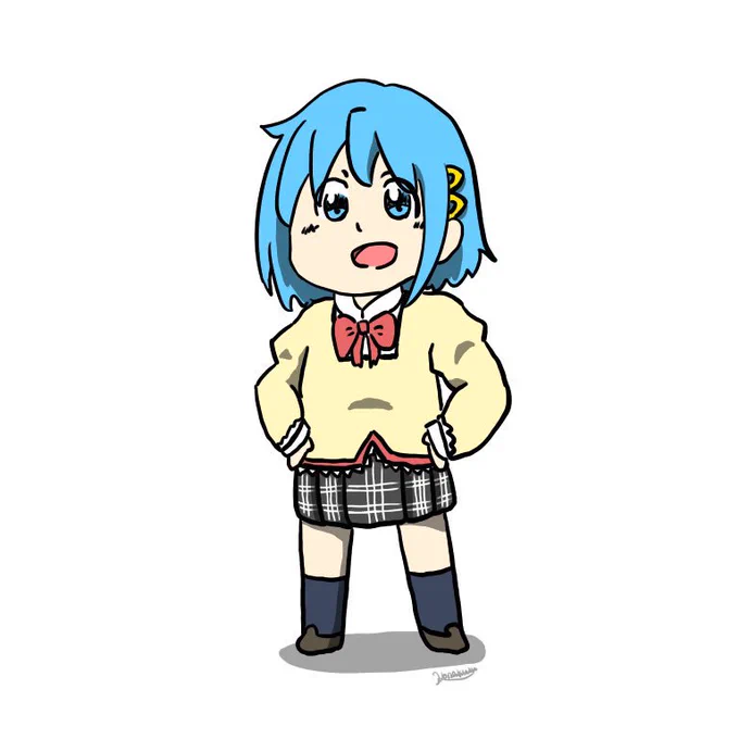 さやかちゃんにセリフを入れてあげて!
さやかちゃんのフリー素材です。
ご自由にお使いください! 