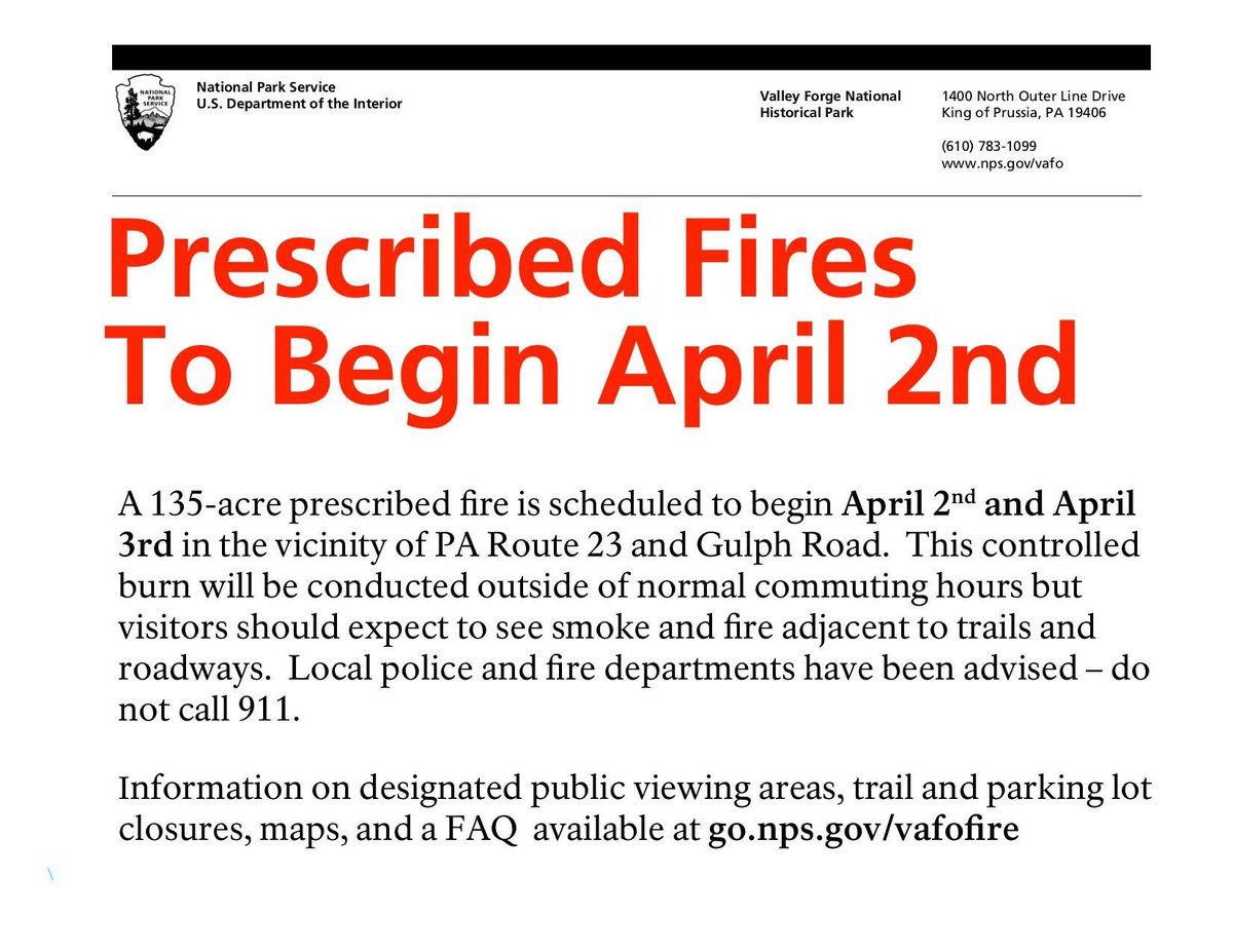 Valley Forge NHP tweet media