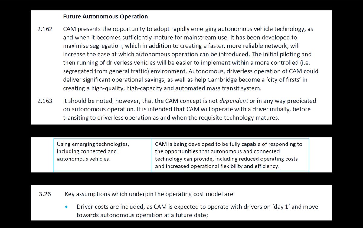 Given that the system's autonomy is only mentioned in passing a few times in the report, and only ever as a distant possibility, calling it an "autonomous" metro is pretty hilarious (and drastically misleading).