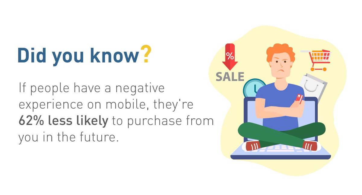 dartspeed's tweet image. A good reason to improve the user experience in your website! #websitespeed www. buff.ly/2U3Ct6e