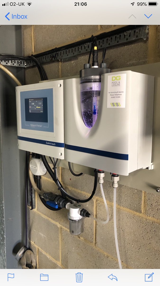 New week, new projects, Matt installing  a new Ezetrol Touch today.