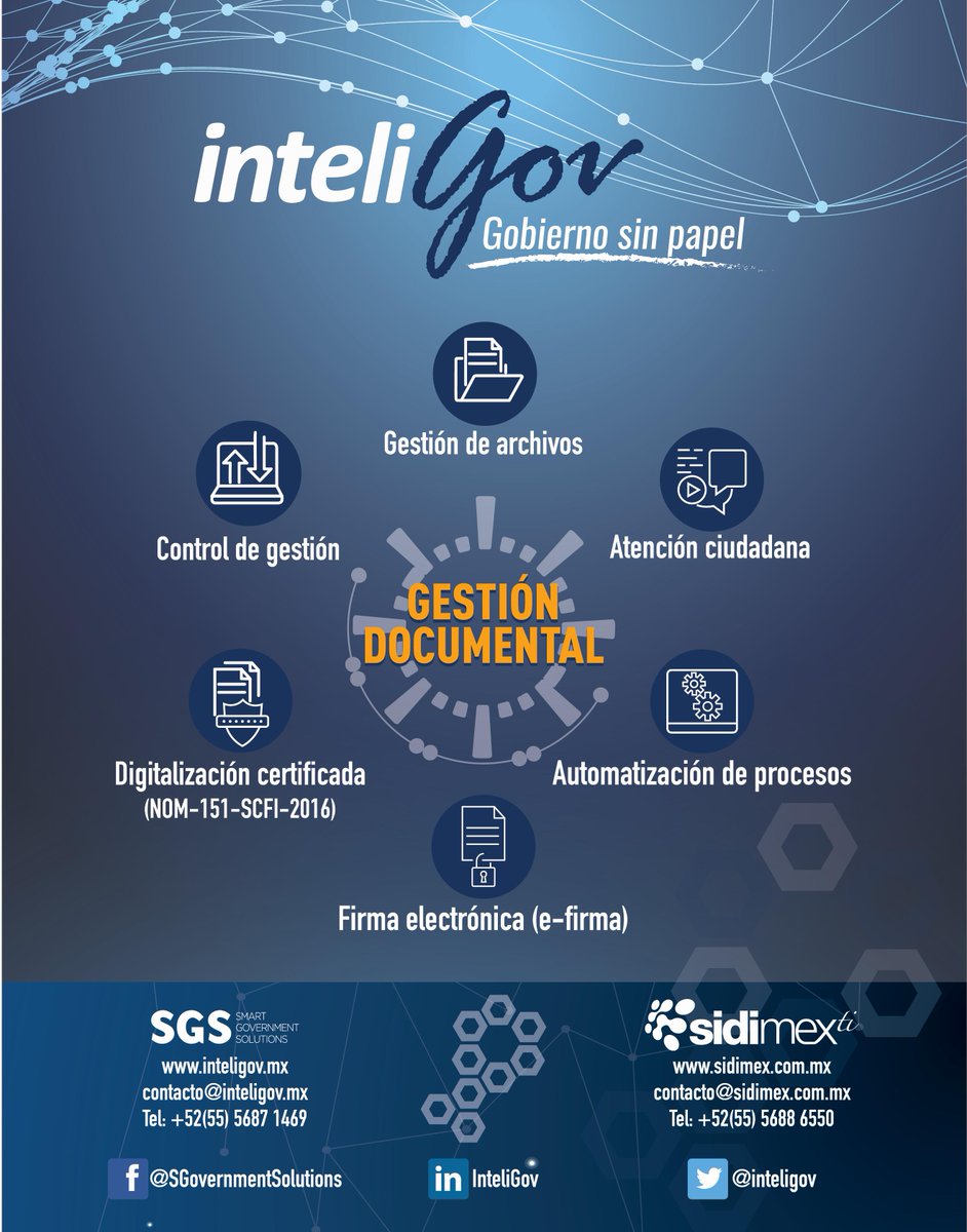 SidimexTI's tweet photo. #InteliGov presente en el ejemplar Núm. 23 de la Revista U-GOB. https://t.co/iQuK6QVZbs