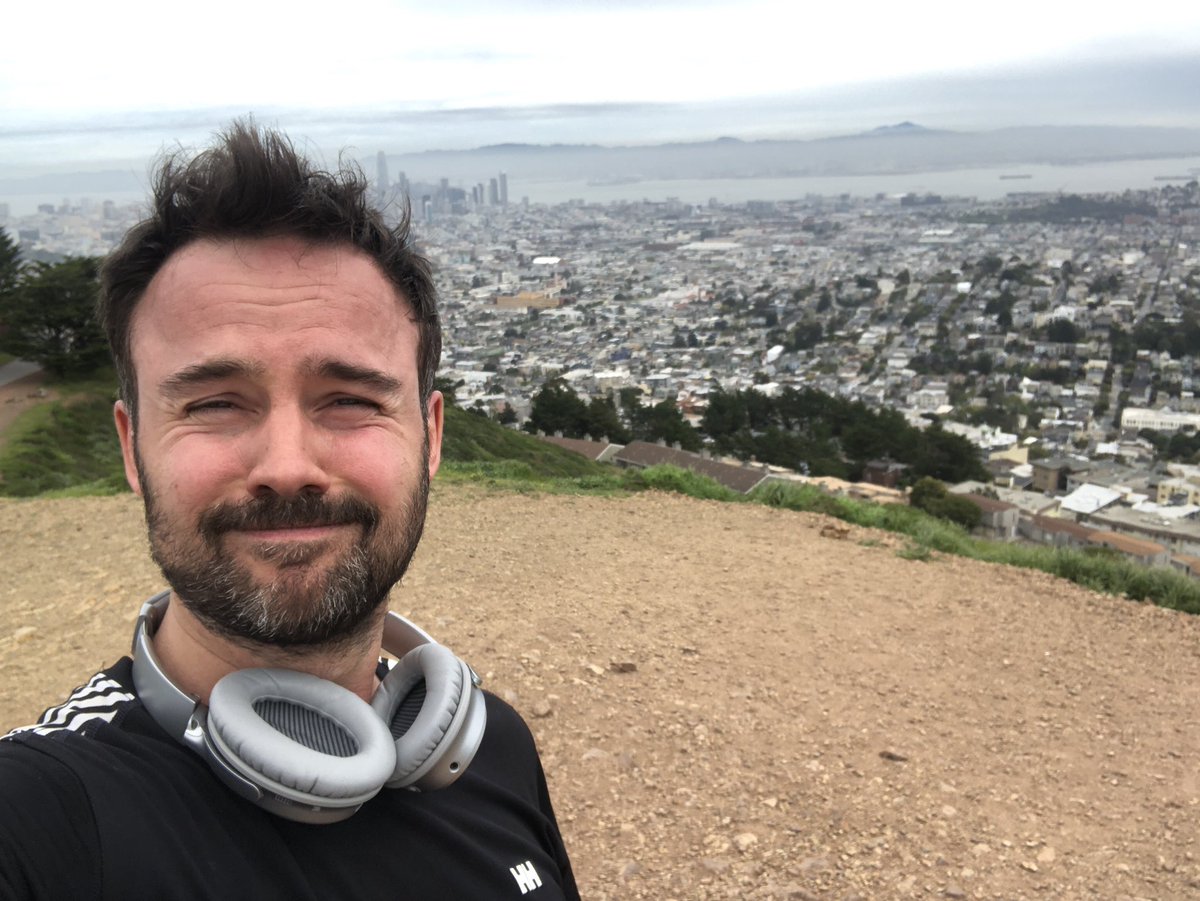 Quick run up here this morning before concert tonight in San Francisco with @sfperformances Schumann, Beamish and Britten. 😍😍this city. @sfbeamish @Maestro_Arts #exerciseisgood #tourlife #quartetabroad