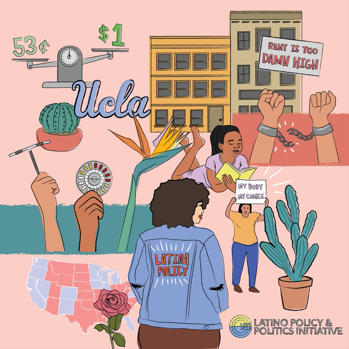 UCLAlatino's tweet photo. From #equalpay to #criminaljustice to #reproductivehealth, there are countless policy domains that are specific to the #Latina experience. This month, @UCLALatino will shed light on issues that affect Latinas & the contributions of Latinas in policy. #LatinaPolicy https://t.co/rQLNSbu7ky