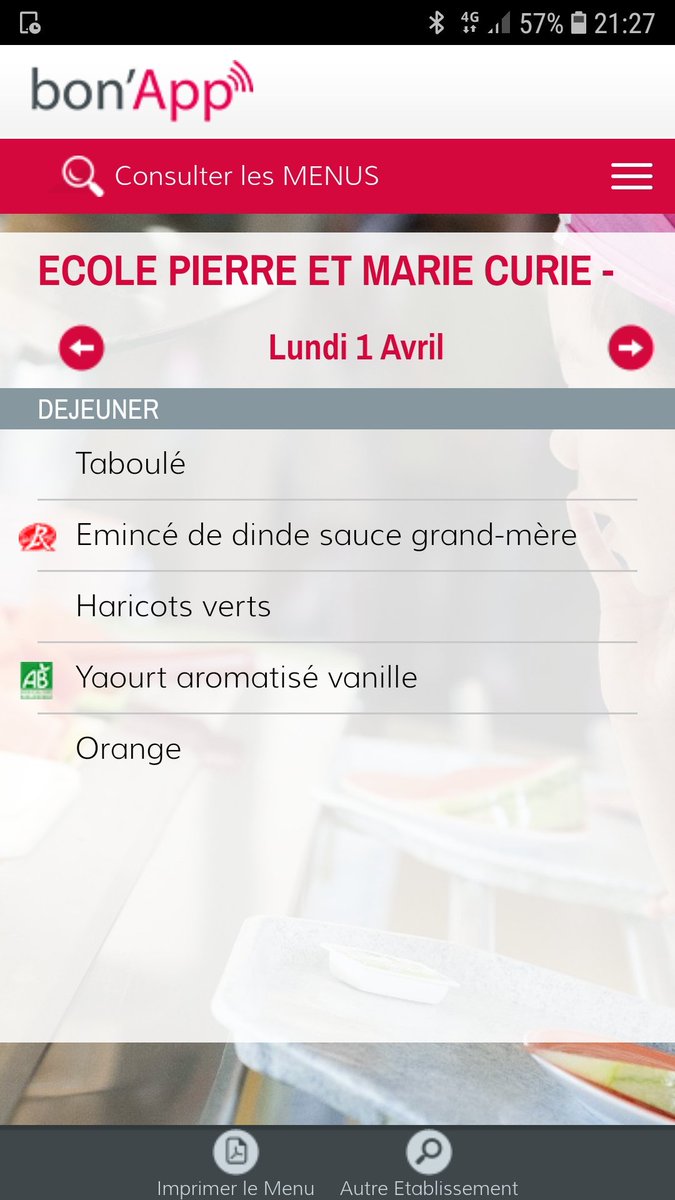 ape_pmc's tweet image. A la cantine cette semaine @ecolepmc .... bonne semaine à tous.