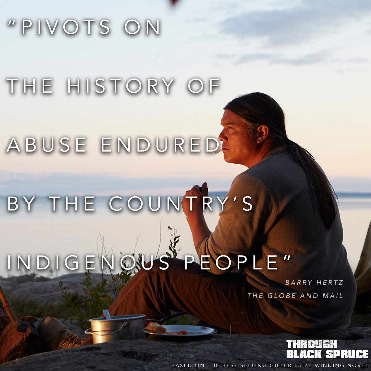 #ThroughBlackSpruce highlights an important story in Canadian history. NOW PLAYING