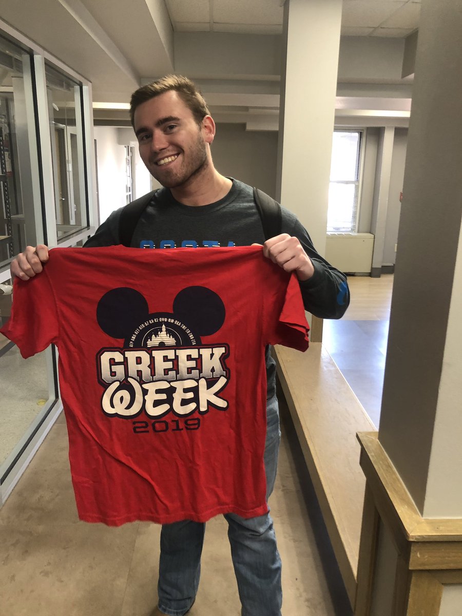 atu_agr's tweet photo. Brother Allen showing his Red team pride! @ATU_OoO #ATUGreekWeek2k19 https://t.co/2e9dBQyjyg