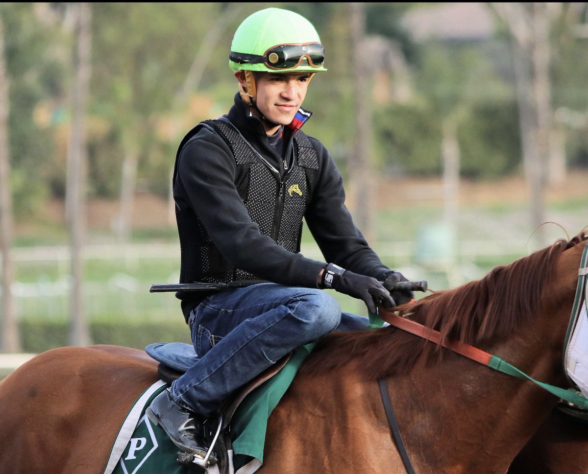 After winning Race 1 yesterday, I feel extra motivated to work hard. Riding horses is my passion and this is what I love to do. Thanks to @BAbackstretch for the great photos.