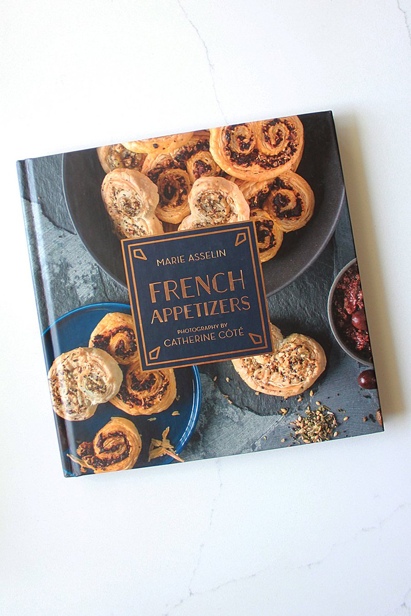 French Appetizers Cookbook Giveaway! Tag a friend, follow me and <a href="/foodnouveau/">Marie Asselin</a> for a chance to win a copy of this lovely book!😋🇫🇷ohsweetday.com/2019/04/chocol…