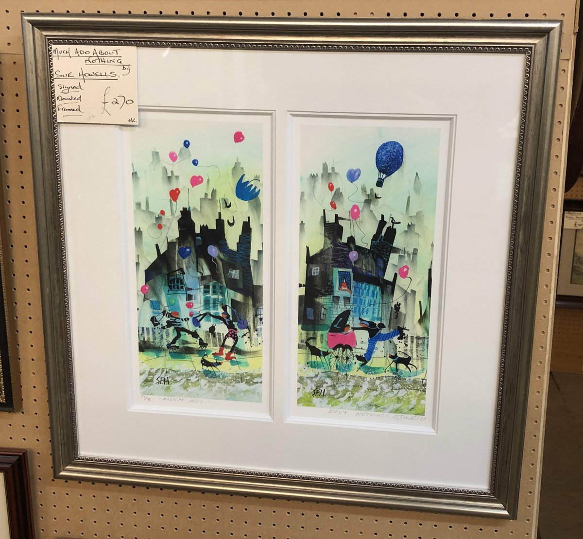MatlockAntiques's tweet photo. Sue Howells “Much Ado About Nothing” Signed Print £270 #matlockantiques https://t.co/WMs3IgzSCT