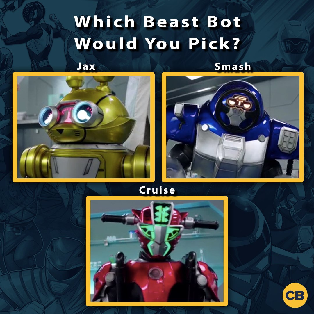 MattAguilarOA's tweet photo. So #PowerRangers fans, which #BeastBot would you choose? This is an easy pick for me 🥳😃 #SmashIsNo1 https://t.co/UqArgu7EAp