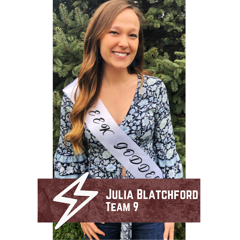 MSUGreekWeek's tweet photo. Julia Blatchford 
Class: Junior 
Major: Entertainment Management 
“I am most excited about representing my sisters throughout the week and performing at Greek Jam.” https://t.co/2pwDTtkeey