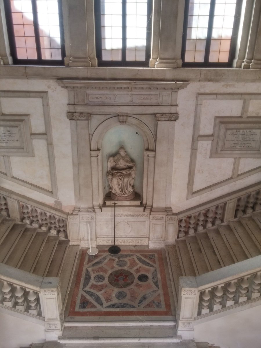 fried65's tweet photo. Scalone del Longhena Complesso di San Giorgio Maggiore, #Venezia #visitcini #Veneziaunica #Venice https://t.co/0RRTrxbD2N