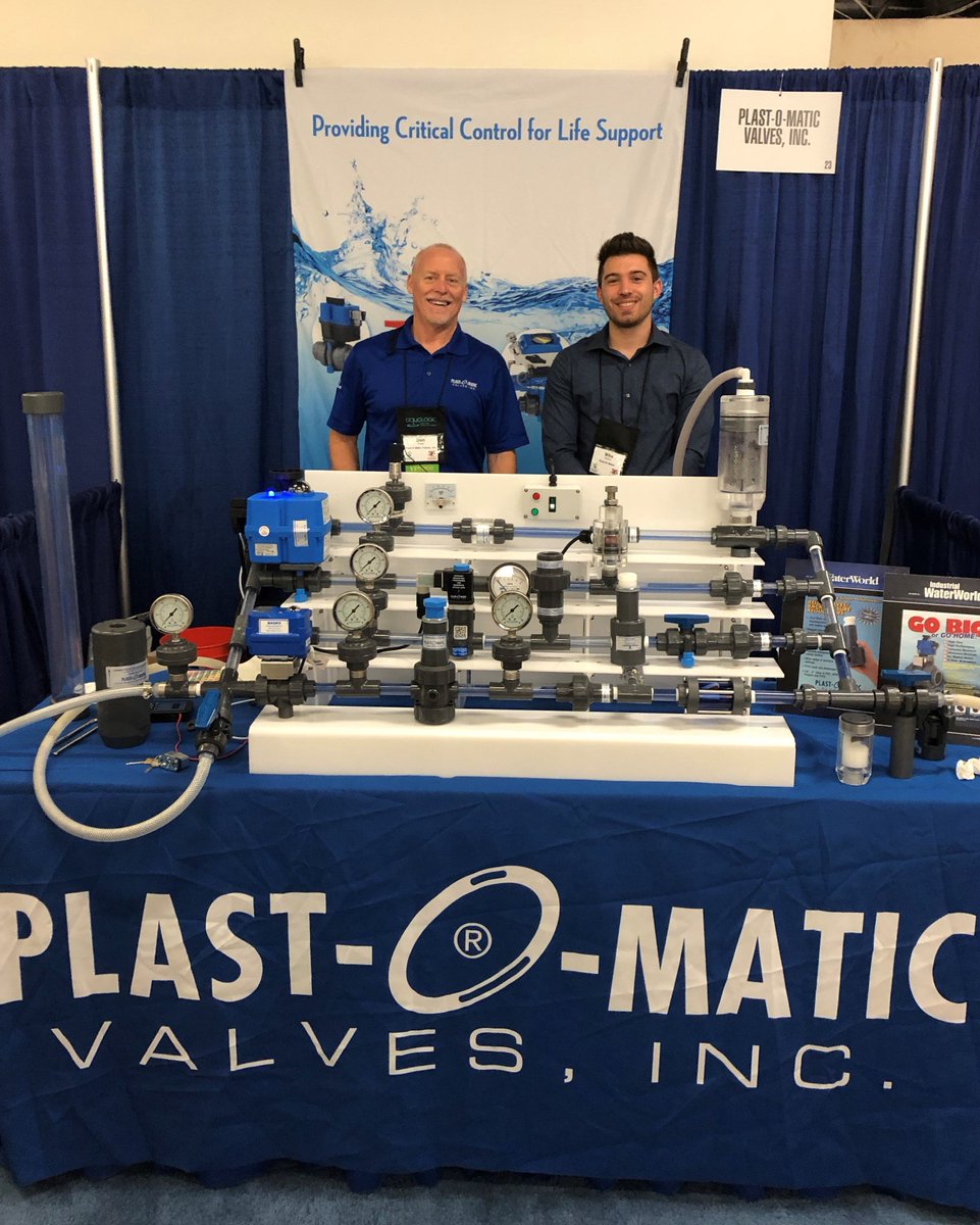 plastomatic1's tweet photo. Mike & Don are at the Aquatic Animal Life Support show in Long Beach, CA. Give them a visit at booth #23! #AALSO2019 #AALSO #California #Engineering #tradeshow https://t.co/g6x5FpCP2I