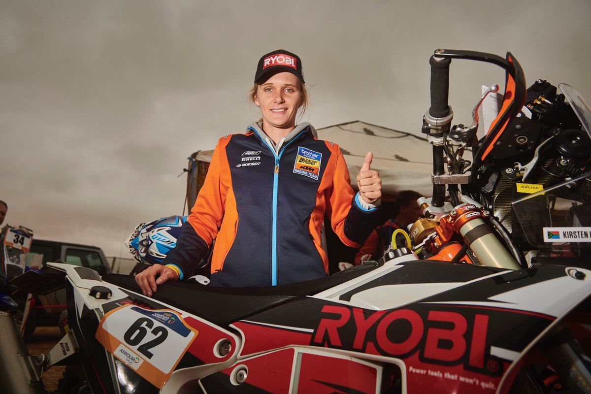 With a dream to become the first African woman to finish the #DakarRally, ⁦<a href="/kirstlandman/">Kirsten Landman</a>⁩ has flown to Morocco for a qualifying Rally.

Full story here - m.facebook.com/notes/ktm-sout…