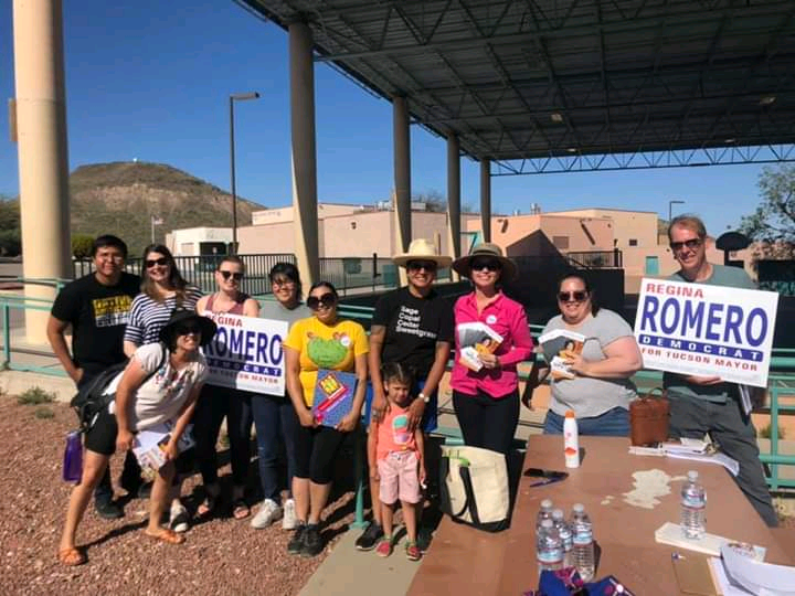 SantaCruzTucson's tweet photo. I spent a wonderful w I wkend in community with our trans community to at the Trans Visibility March Fri, leading the Bici March for the Chavez March and rally Sat, and then launching a petition canvass with a great group Sun. #IlovewhereIlive https://t.co/SCN308P6yp
