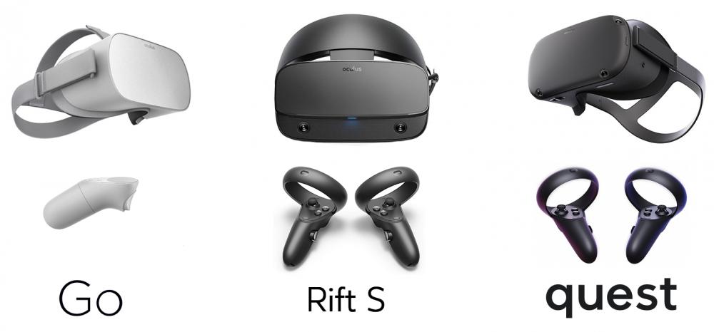 UploadVR on Twitter: "Confused on what the difference between @oculus Rift S, Quest and Go are? We've got you covered. https://t.co/18NMYIlEIl / Twitter