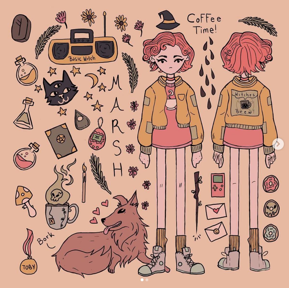 canvaspace's tweet photo. Repost from @BeckerCollege student Jennifer "@Kindlsticks" Kindl | Marsh the Barista Witch

#artwork #digitalart #design #art #student #coffee #witch #barista #repost #illustration #photoshop #draw #drawing #portfolio #digitalpainting #lattes #artistic #canvaspace https://t.co/PfSloWyXzM