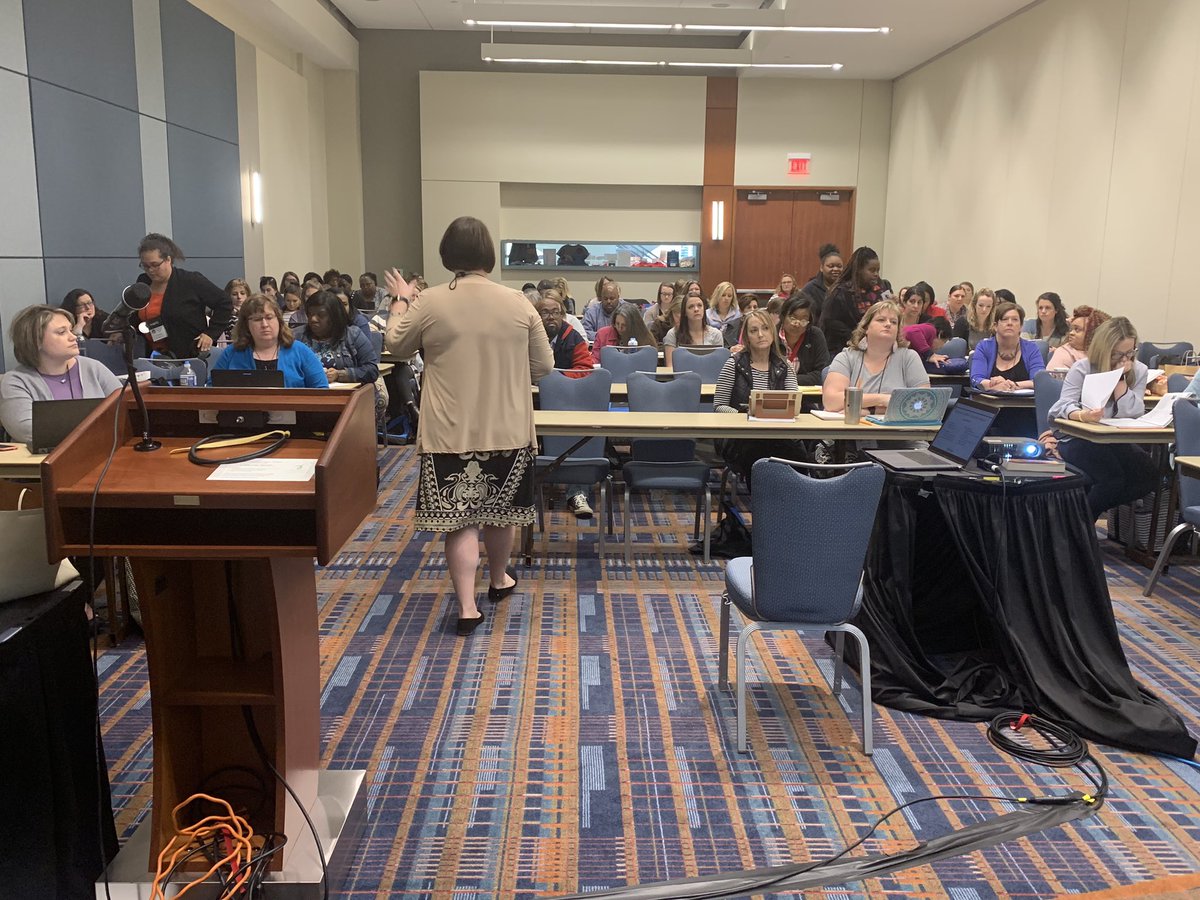 UNCGMSPS's tweet image. Today, this group, representing @UNCGMSPS and @UNCGSchoolofEdu presented at the @NCReadingAssoc conference to share their work on Engaged Reading with MSPS students. #UNCGMSPS #BetterTogether @UNCG @UNC_System @UNCGChancellor