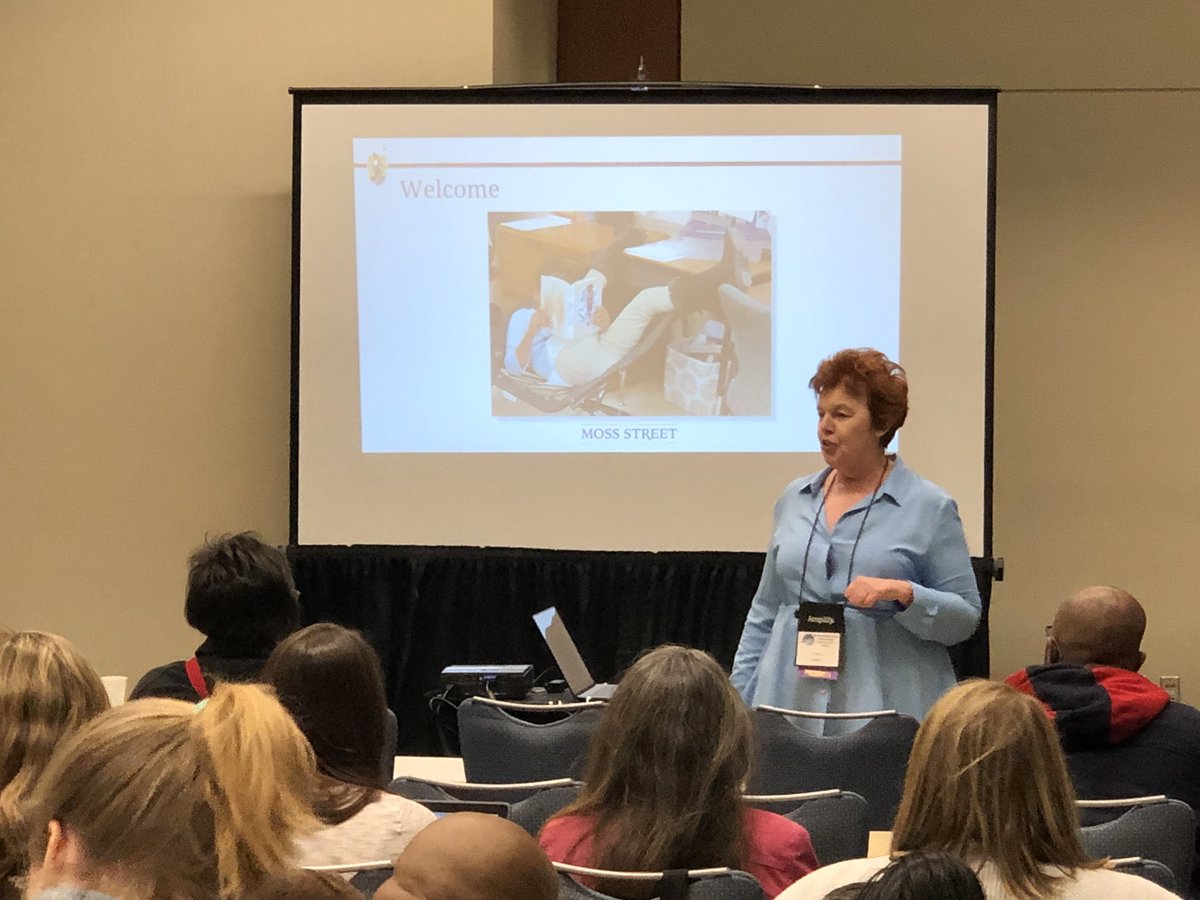 UNCGMSPS's tweet image. Today, this group, representing @UNCGMSPS and @UNCGSchoolofEdu presented at the @NCReadingAssoc conference to share their work on Engaged Reading with MSPS students. #UNCGMSPS #BetterTogether @UNCG @UNC_System @UNCGChancellor