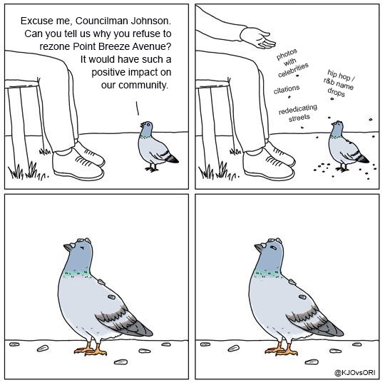 How it feels to be a #pointbreeze resident under Kenyatta Johnson.