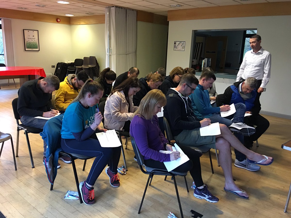 marathonbcm's tweet photo. A huge thank you to Dr Gavin Breslin @breslin_g for taking the time to speak with our Experiment 26.2 Group this evening

Gavin is a Sports &amp; Exercise Psychologist and Senior Lecturer @UlsterUni &amp; marathon runner himself!

#ExperimentGroupBCM #FirstEverMarathon #ChooseBelfast https://t.co/Vpb6QPNjDn