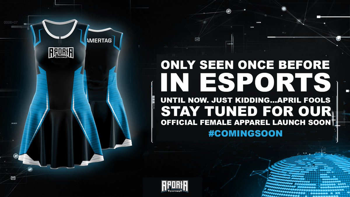 AporiaCustoms's tweet image. You asked for it, we heard you. ♥️

Custom esports dresses are now available!👗 

Get started at aporiacustoms.com