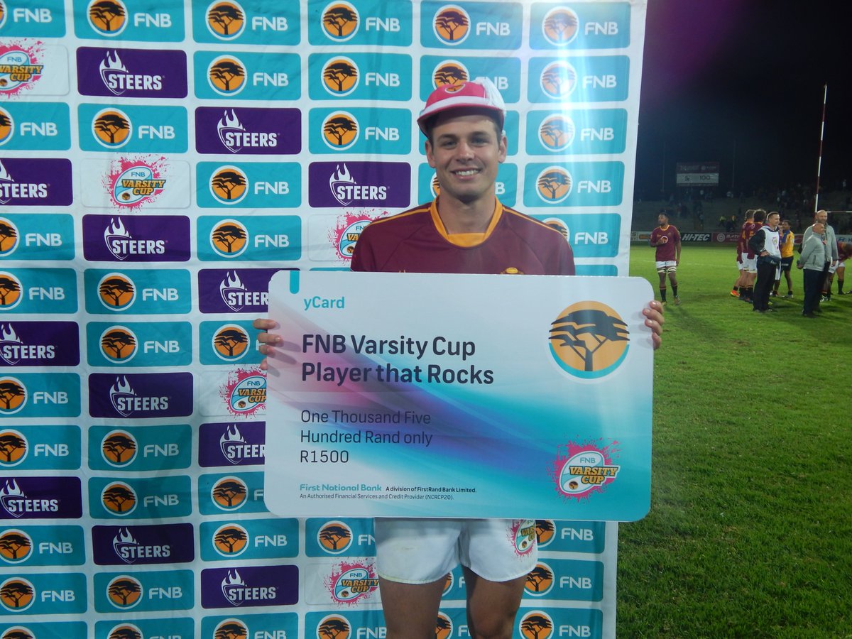 scrum5ive's tweet photo. Some 📸from tonights #VarsityCup clash between #Maties and #UWC at the #DanieCraven Stadium in #Stellenbosch

Jordan Chait was named the #playerthatrocks after his Hat Trick led Maties to an 84-26 victory just a week out from their home semi against #Shimlas

#RugbyThatRocks https://t.co/FFhU4WmaVC