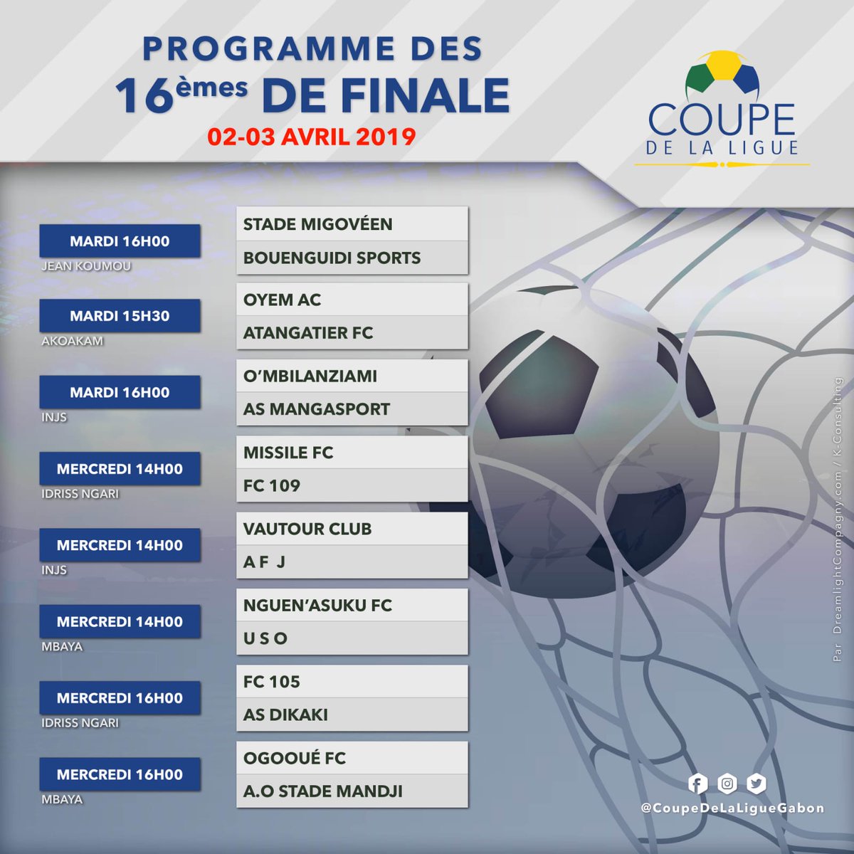FreddhyKoula's tweet photo. Sinon, le #Gabon possède désormais sa Coupe de la Ligue...
Plus de 3 ans déjà que la Coupe du Gabon est " décédée"... Ça change, mais avec quels moyens ?
Les détails ici : 👇
https://t.co/3duJDR0bI3
#CDLG #Foot241 #Football https://t.co/gerc6jgOO0