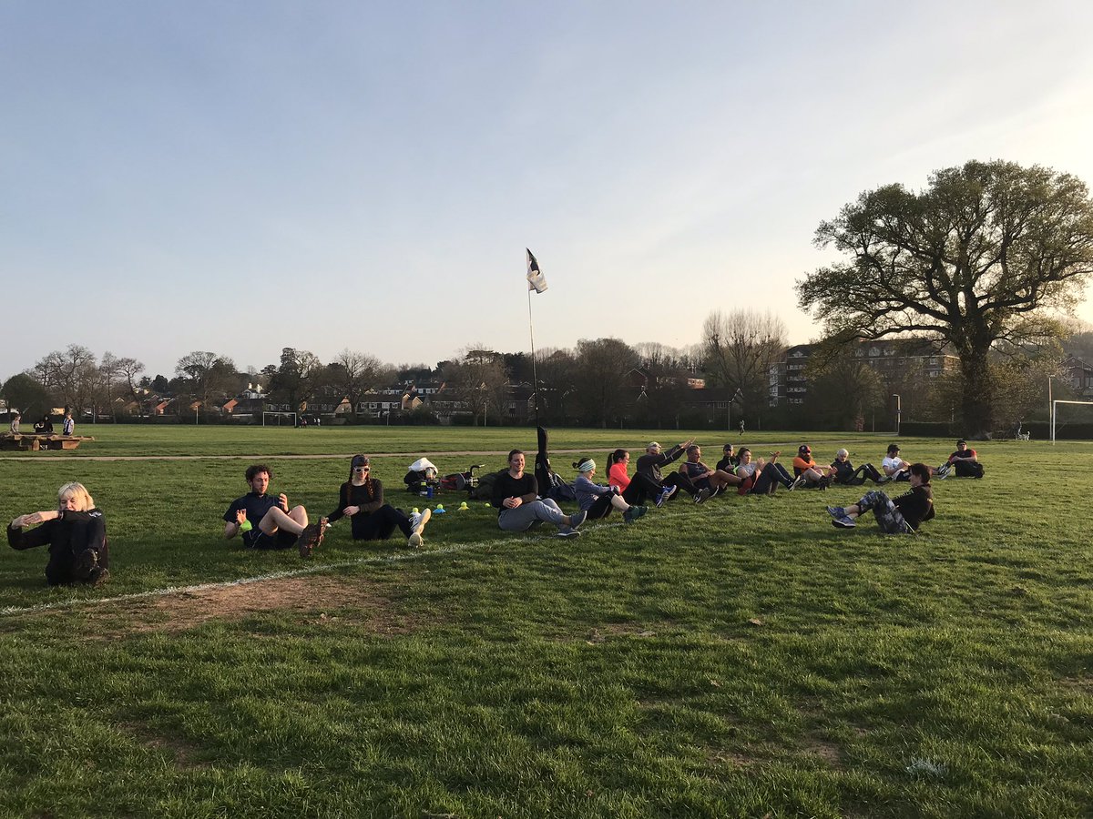 freemoovement's tweet photo. Sun’s out. Field’s dry. Time to get back out in the beautiful city spaces we have on our doorsteps. New groups coming in May across Exeter. So get registering. You might even get a sneak peak at the new locations we’re coming to on the registration form! https://t.co/OtZBRz1KWN https://t.co/lcadPCel2c