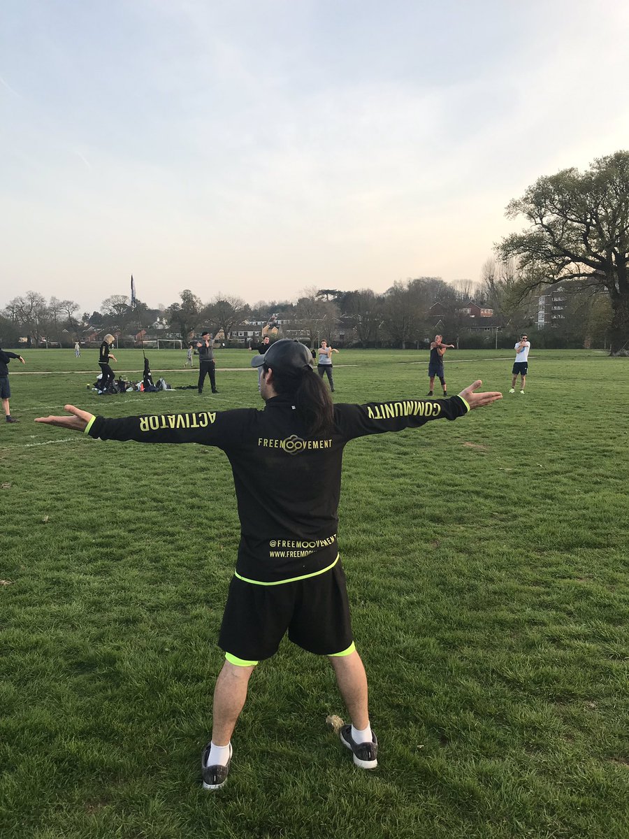 freemoovement's tweet photo. Sun’s out. Field’s dry. Time to get back out in the beautiful city spaces we have on our doorsteps. New groups coming in May across Exeter. So get registering. You might even get a sneak peak at the new locations we’re coming to on the registration form! https://t.co/OtZBRz1KWN https://t.co/lcadPCel2c