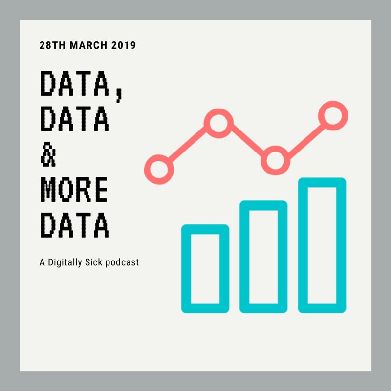 Alex__Butler's tweet photo. The latest @digitally_sick pod looks at the key role #data both big and small should play in the #pharma industry. From helping improve patients health to informing communications (to name just two applications) #DigitalHealth 
https://t.co/UyErxOdpuA 

cc @kaigait @Cleverpeeps https://t.co/FCFUh1gazT