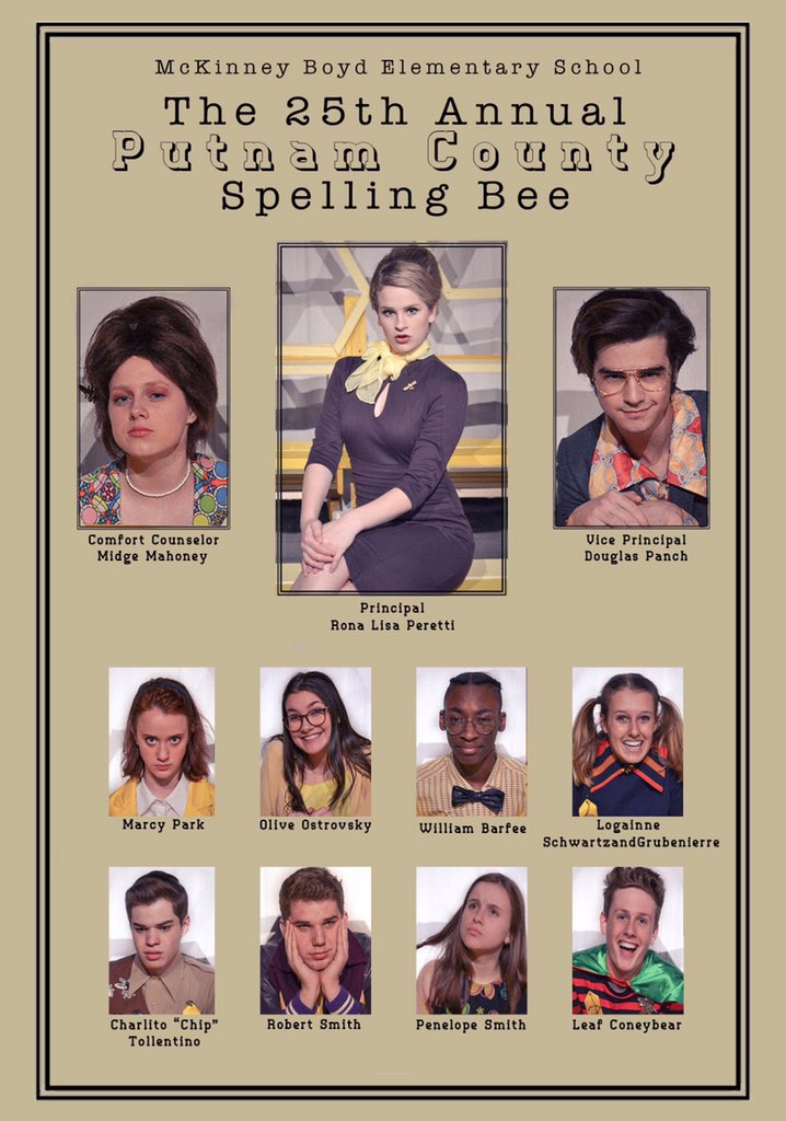 come see the cast that’s as sweet as honey in our blackbox april 12th, 25th, and 27th ! you can purchase tickets with the link in our bio !!