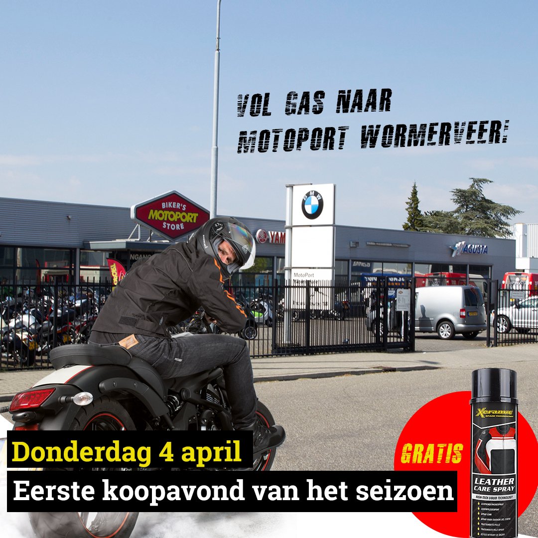 MPwormerveer's tweet photo. Kom je donderdag 4 april naar de eerste koopavond (19u-21u) van het seizoen 2019 en koop je iets, dan ontvang je een bus #Xeramic leerspray cadeau.
https://t.co/lYLHOTaOlE https://t.co/RGpGwSdVaY