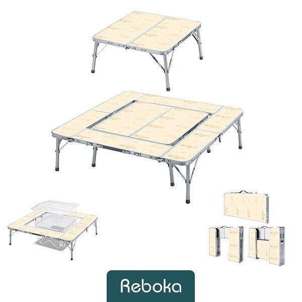 rebokaco's tweet photo. میز کمپینگ تاشو دو تکه کووا مدل Firecamp II
ابعاد: 96 × 96 × 28.5 سانتی متر
جنس بدنه از آلومینیوم و چوب
دارای قابلیت تاشو
شامل دو میز بزرگ و کوچک
دارای محل مخصوص کباب پز
مقاوم در برابر زنگ زدگی
تحمل وزن و استحکام بالا

#12413
————————
🔗 … https://t.co/qxj8qbKIv8 https://t.co/QEBhC2SxHd