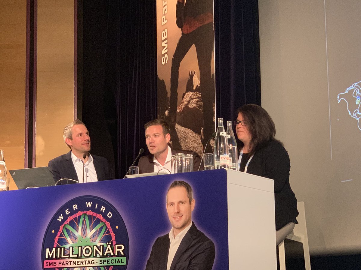 AndreasWolfinge's tweet photo. Prior to the SMB Summit in Nice the DACH meeting is in full swing. Around 250+ participants listening to the questions of Alex 👍😜 #SMBSummit2019 #sapbusinessone #SAPByDesign @SAPBusinessOne @LarissaFricke @Alex_Cronenberg @m_fetzner https://t.co/JM7pav8EWm