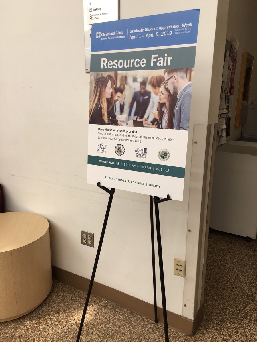 CSU_GradLife's tweet photo. Calling on our @CLE_State graduate students at the @CCLRI, where we are visiting our PhD student researchers as part of #CSUGradWeek! Visit our resource table, learn about the Grad Student Resource Center and GPSA, grab a treat, &amp; head back to the labs with new grad student swag. https://t.co/InEPEGgkix