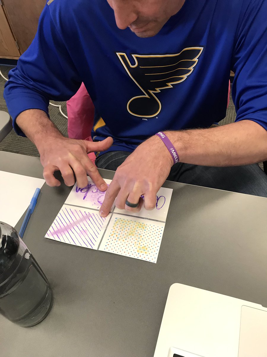 ArtsFhsd's tweet photo. #FHSD Elementary art teachers Make It / Break It today as we explore the 5th grade art curriculum and the unit on De/Construction. #FHSDFA #CreativityWorkout https://t.co/6PBmKy0CQ8