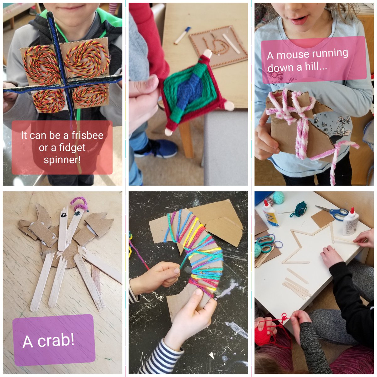 TLDSBDECE's tweet photo. It's a MAKING MONDAY with our learning buddies.  What will you make with all this yarn? @MmeRWilson @monckps #TLDSBLearns #tldsbmakers https://t.co/oZZJdtpOqF