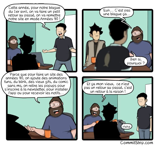 CommitStrip_fr's tweet image. Retour à la raison
 commitstrip.com/2019/04/01/bac…