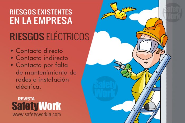 RevistaSafety's tweet photo. #Posterinc ๐ทโ La protecciรณn absoluta contra riesgos elรฉctricos no existe. Pero es importante minimizar sus efectos tratando de corregir las causas originadoras de fallos para obtener el mayor margen posible de seguridad.
#RevistaSafetyWork ๐ทโ https://t.co/rhgoP2JS7r