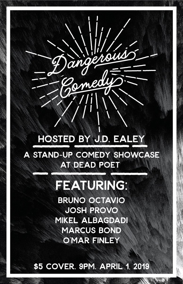deadpoetbr's tweet photo. What better night to come laugh with us than April fools?? 🍺🤣 https://t.co/rJTkM6Z42f