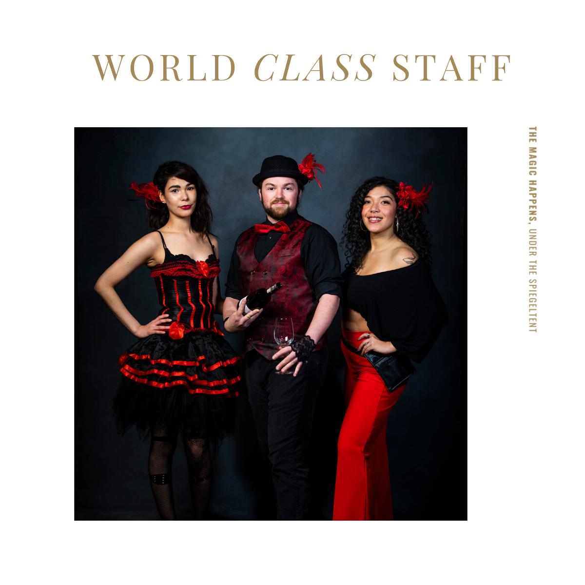 Did you know that the Original Moulin Rouge was the first of its kind? It had festive champagne evenings where people danced and were entertained thanks to amusing acts that changed regularly, inspired by the circus, and musical attractions.

Bacio Rosso is Moulin Rouge meets