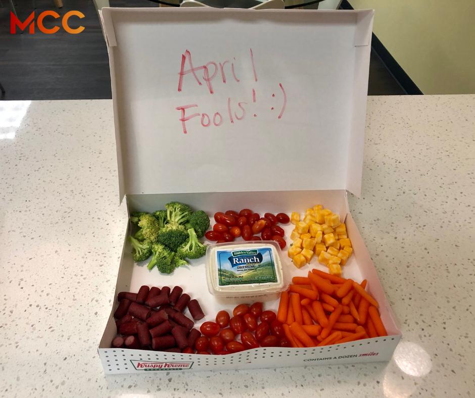 #Mondays mean #donuts! Or do they? Happy #AprilFoolsDay from this hungry MCCer! #MCCLovingIt